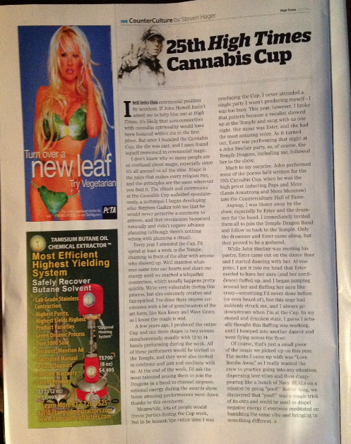 Magazine - 25th High Times - Ceres Seeds Amsterdam